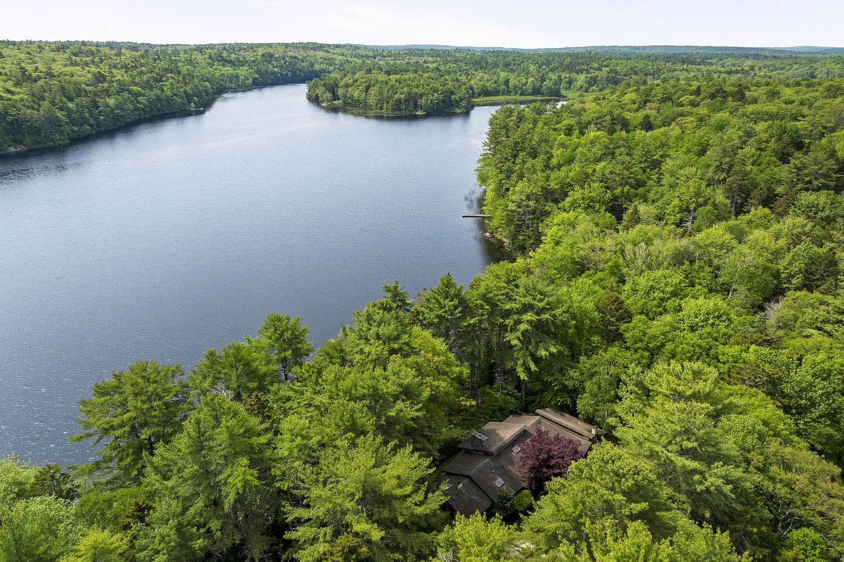 18.5 Acres of Land with Home for Sale in Bristol, Maine