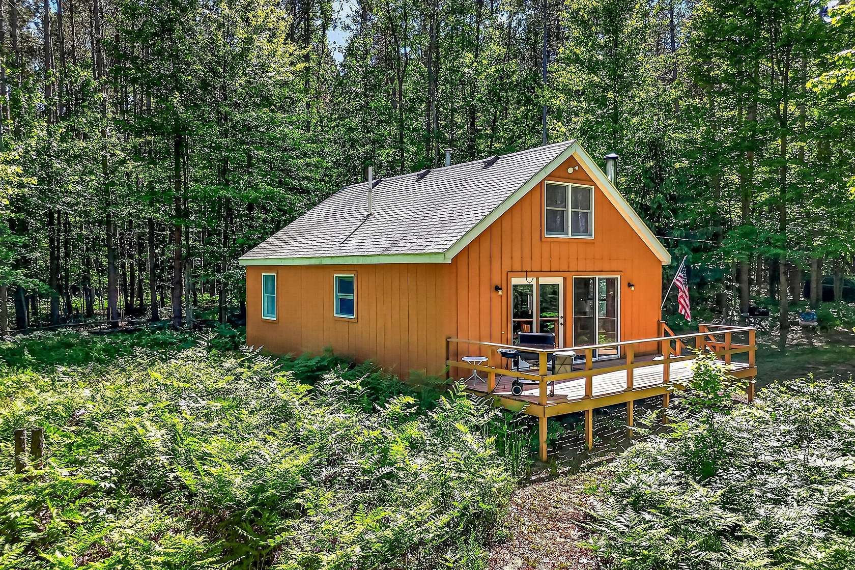 10 Acres of Land with Home for Sale in White Cloud, Michigan