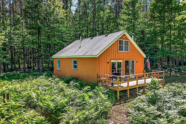 10 Acres of Land with Home for Sale in White Cloud, Michigan