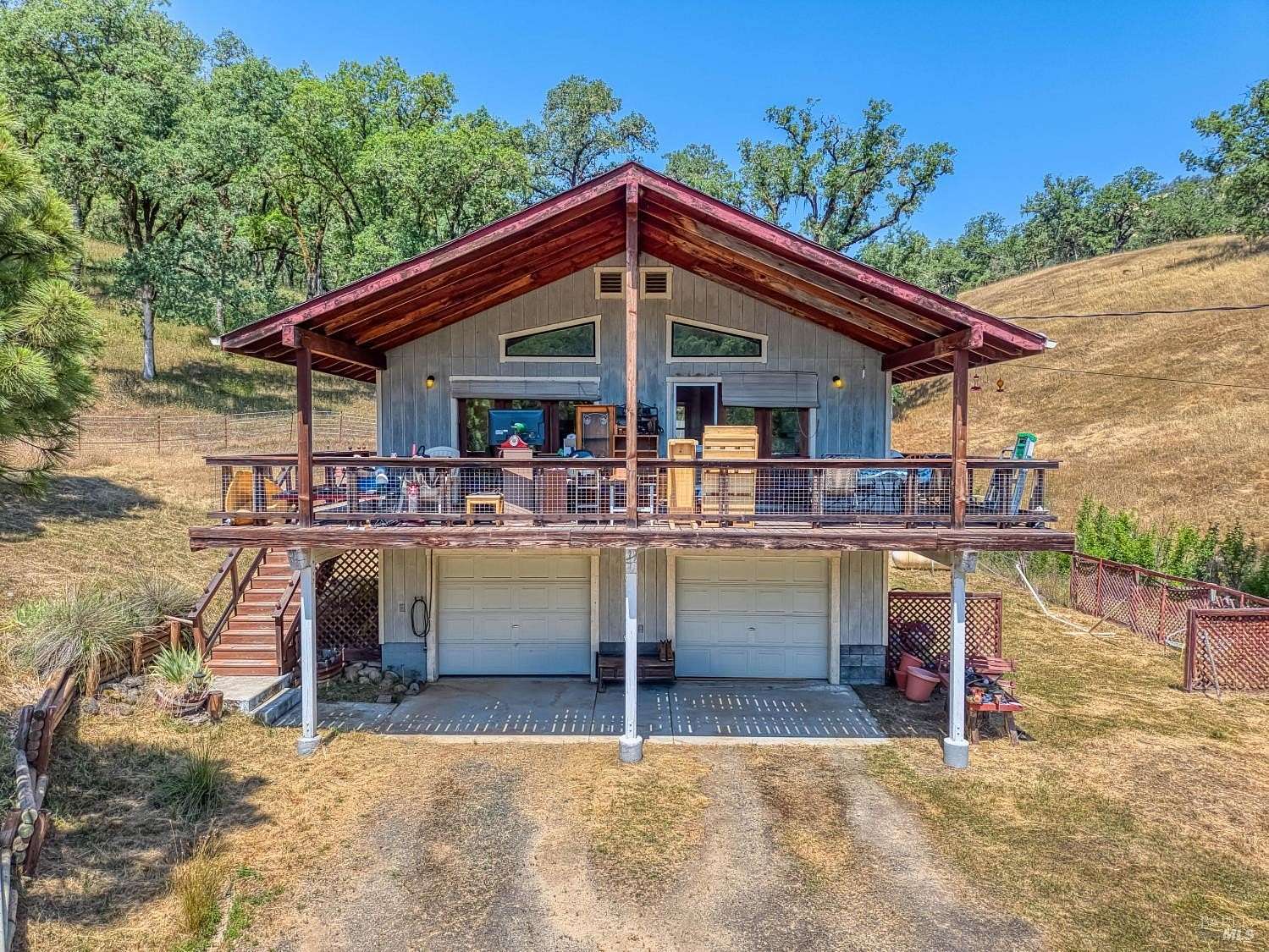 40 Acres of Land with Home for Sale in Potter Valley, California
