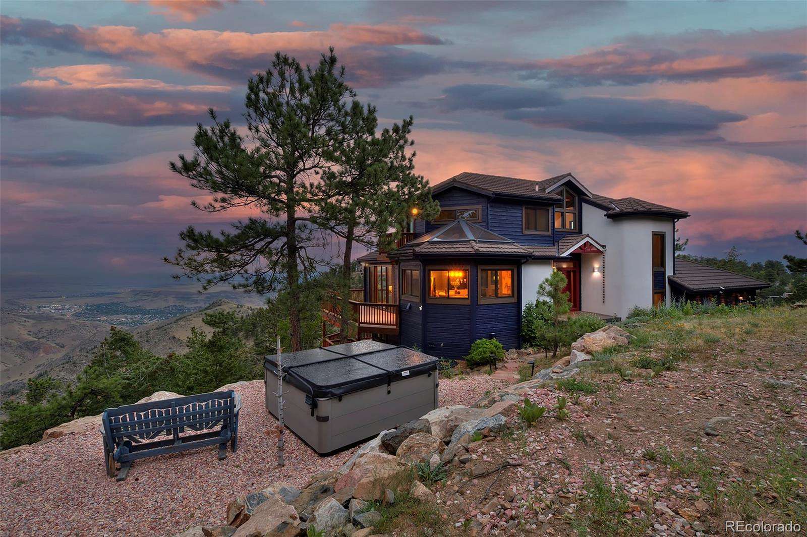 4.13 Acres of Land with Home for Sale in Golden, Colorado