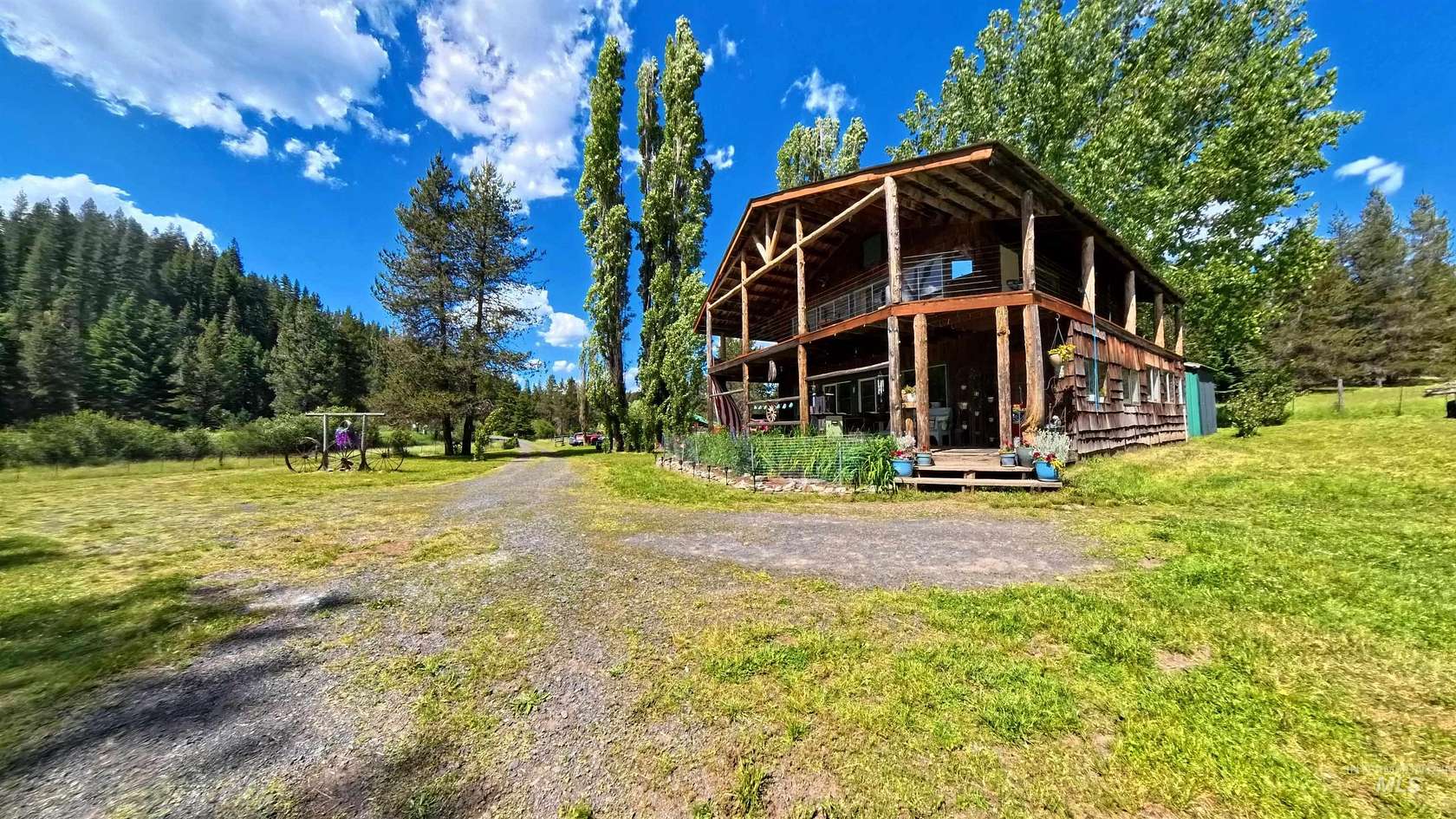 8.27 Acres of Land with Home for Sale in Deary, Idaho