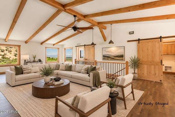 4.14 Acres of Land with Home for Sale in Hereford, Arizona