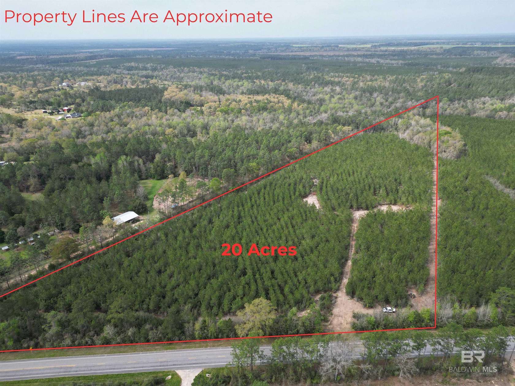 20 Acres of Recreational & Residential Land for Sale in Molino, Florida