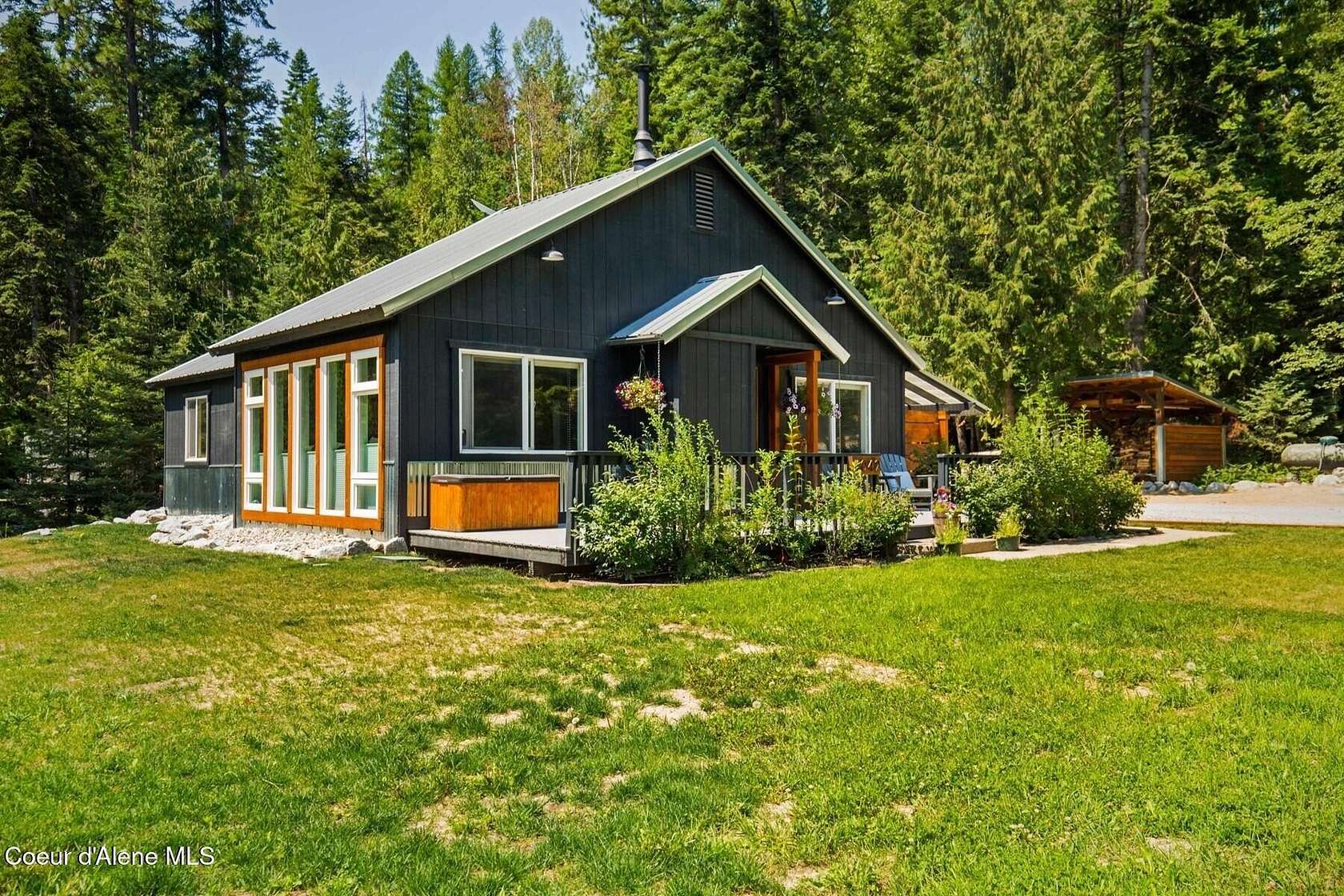 5 Acres of Land with Home for Sale in Sandpoint, Idaho
