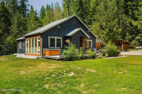 5 Acres of Land with Home for Sale in Sandpoint, Idaho
