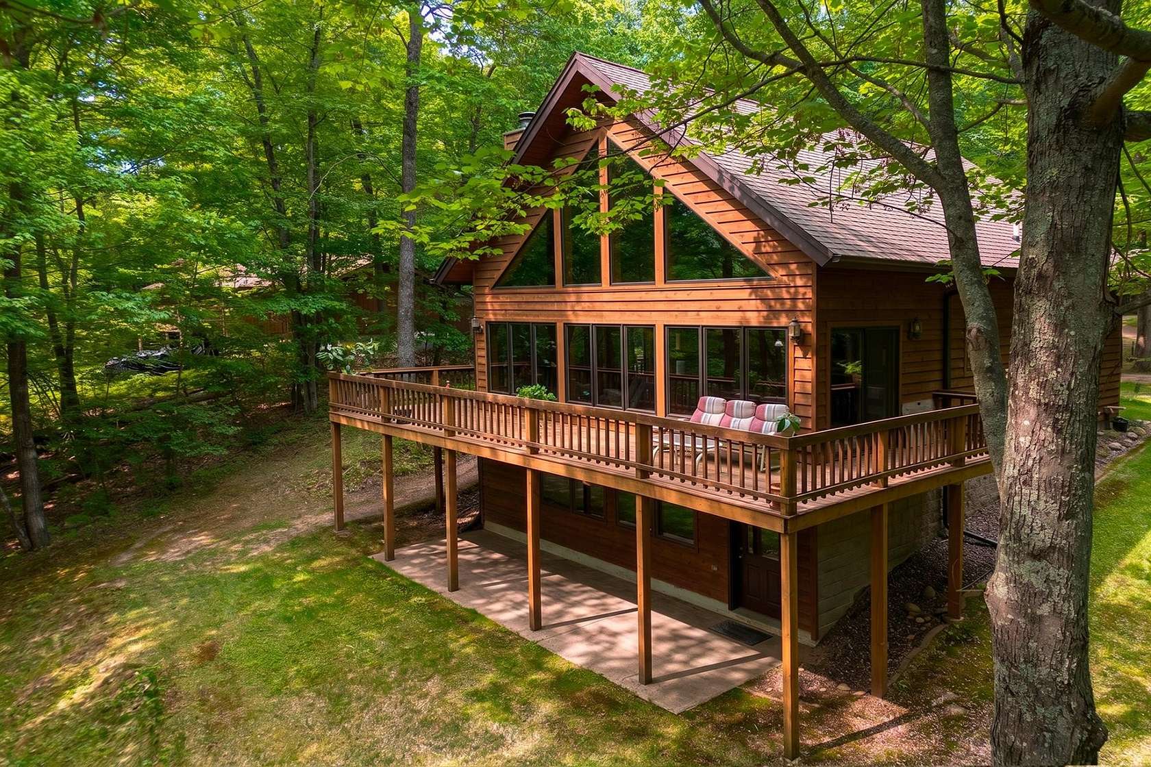 1.5 Acres of Land with Home for Sale in Arbor Vitae, Wisconsin