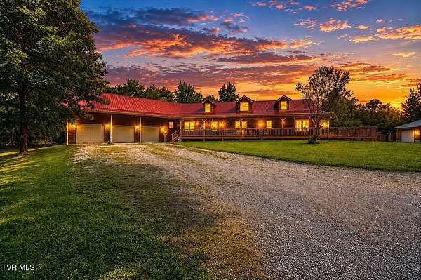 16.4 Acres of Land with Home for Sale in Greeneville, Tennessee