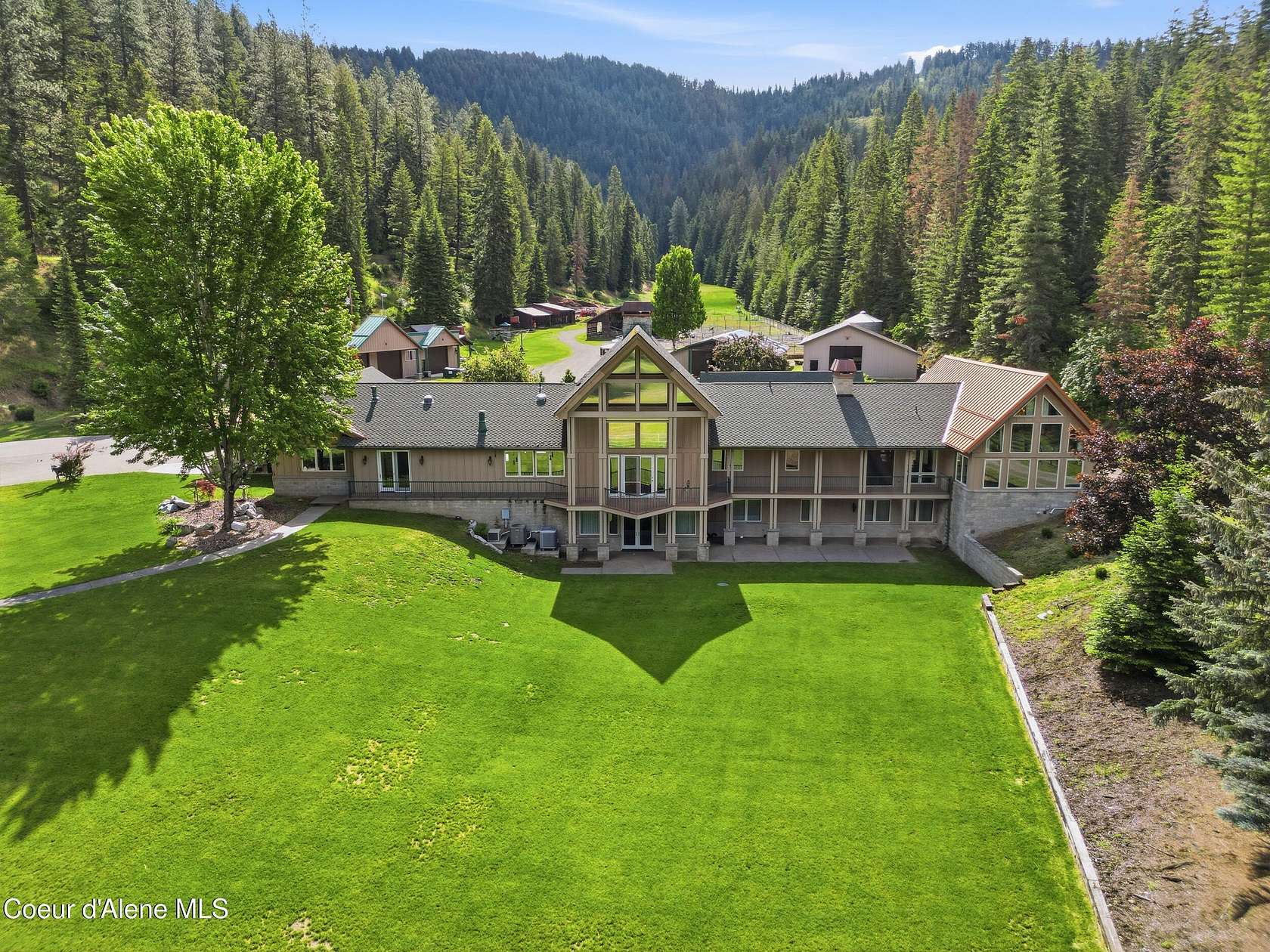 140 Acres of Land with Home for Sale in Coeur d'Alene, Idaho