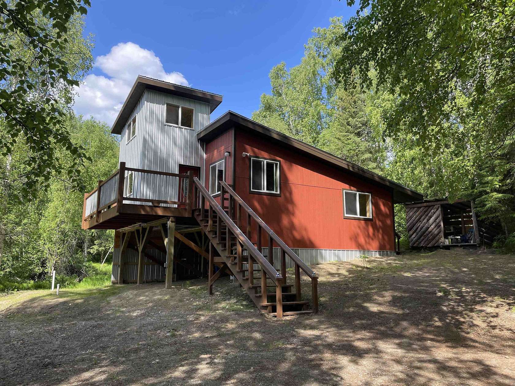 2.39 Acres of Land with Home for Sale in Fairbanks, Alaska