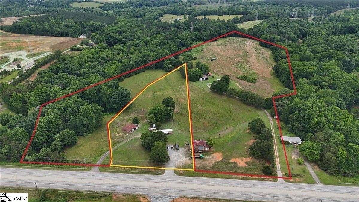 34.9 Acres of Land for Sale in Moore, South Carolina