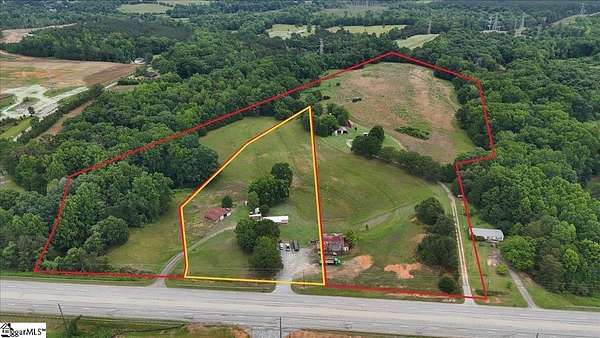34.9 Acres of Land for Sale in Moore, South Carolina