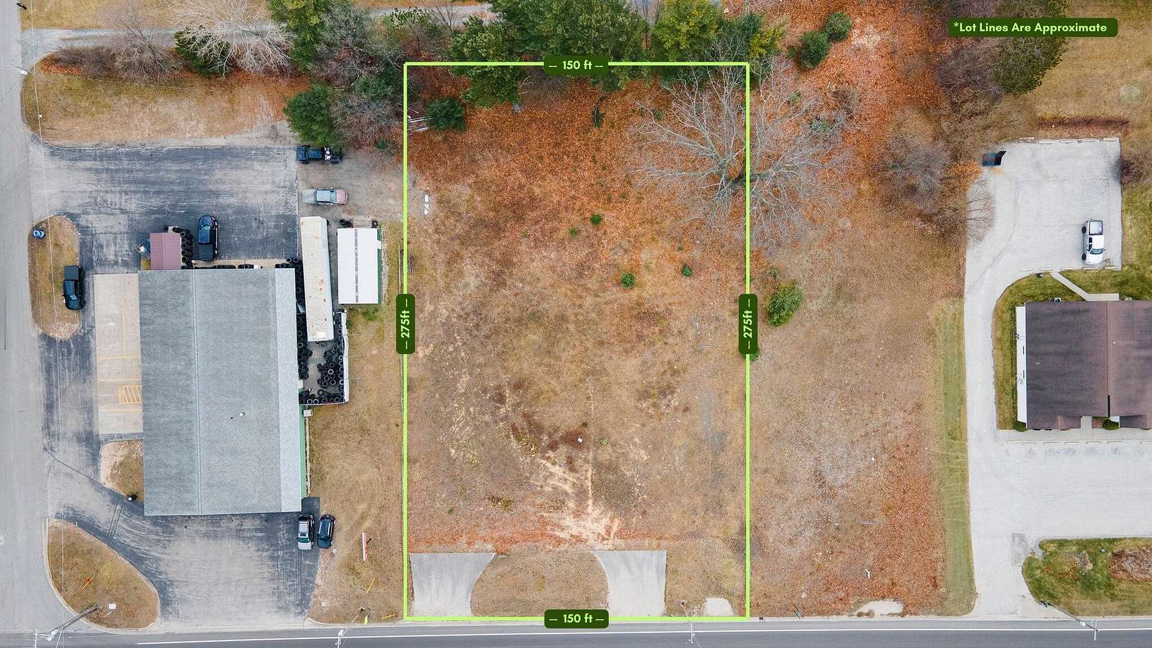 0.95 Acres of Commercial Land for Sale in Ludington, Michigan