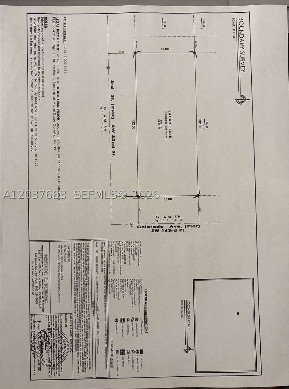 0.17 Acres of Land for Sale in Miami, Florida