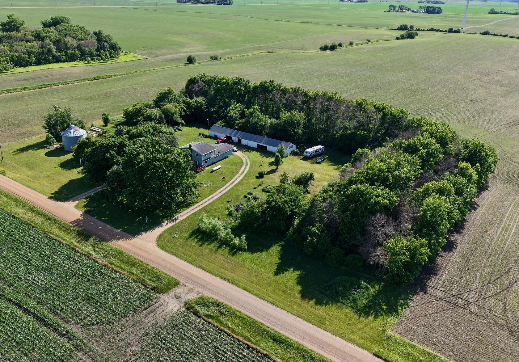 6 Acres of Land with Home for Sale in Mountain Lake, Minnesota
