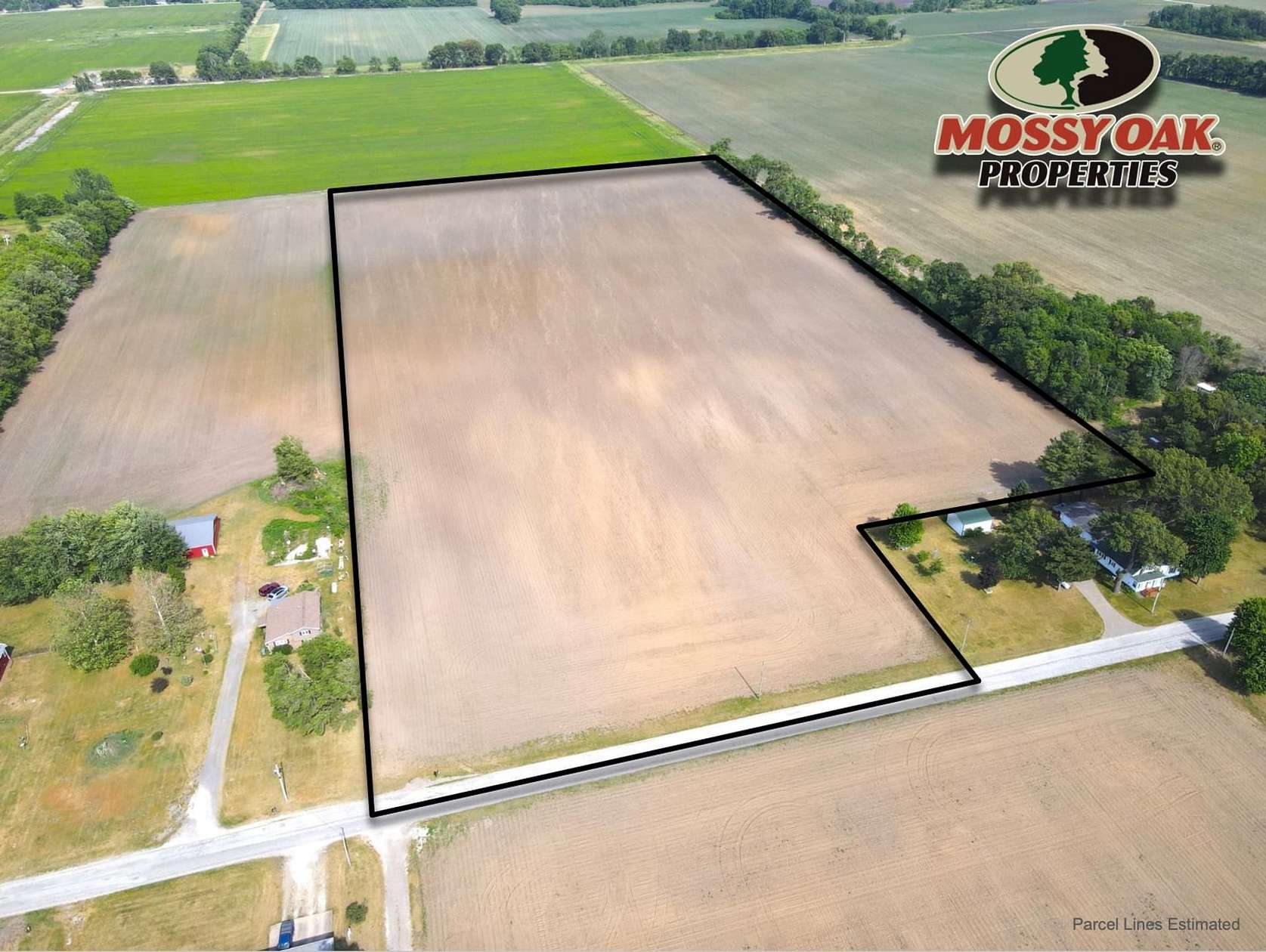 18.5 Acres of Land for Sale in Hamlet, Indiana