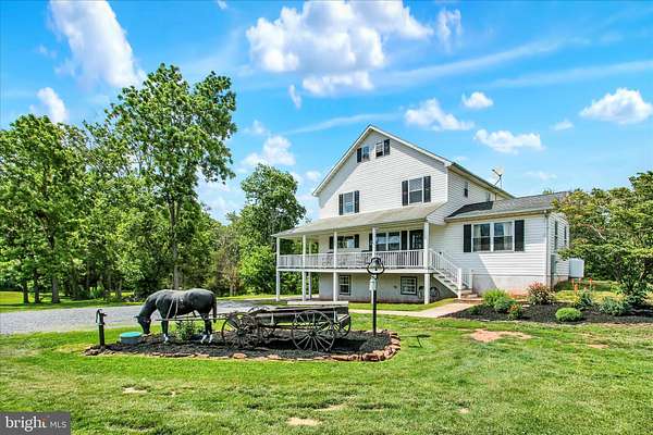 22.4 Acres of Agricultural Land with Home for Sale in Gettysburg, Pennsylvania