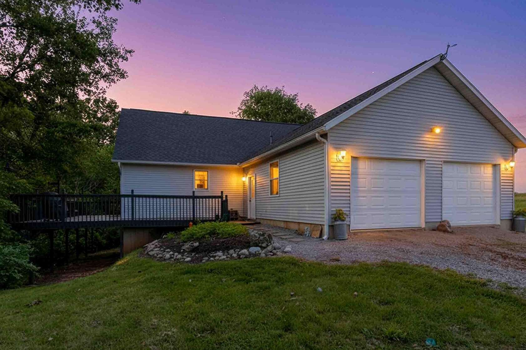 10.9 Acres of Land with Home for Sale in Jackson Center, Ohio