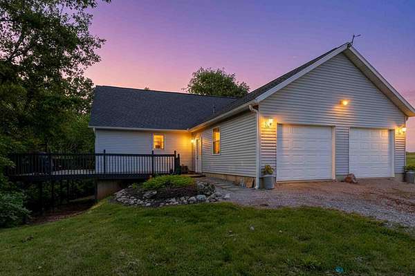 10.9 Acres of Land with Home for Sale in Jackson Center, Ohio