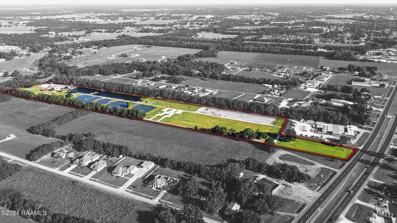 23.5 Acres of Improved Land for Sale in Lafayette, Louisiana