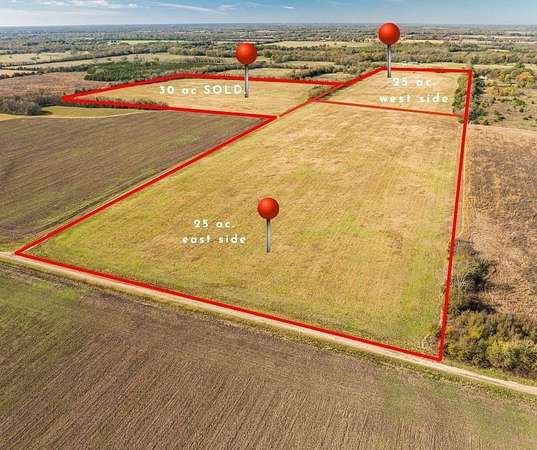 25 Acres of Agricultural & Residential Land for Sale in Pattonville, Texas
