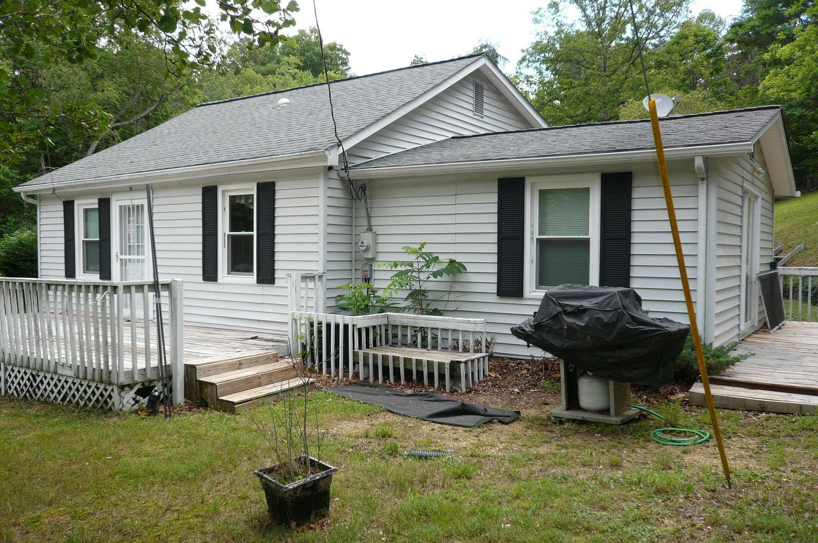 18 Acres of Land with Home for Sale in Elliston, Virginia