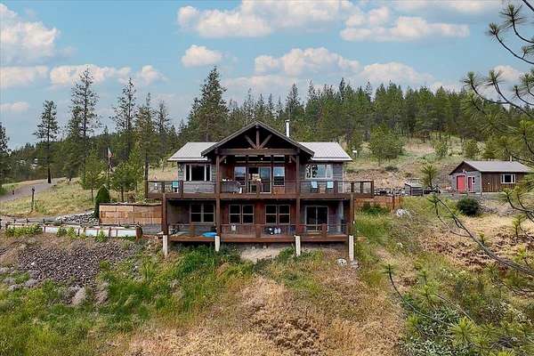 8.25 Acres of Land with Home for Sale in Davenport, Washington