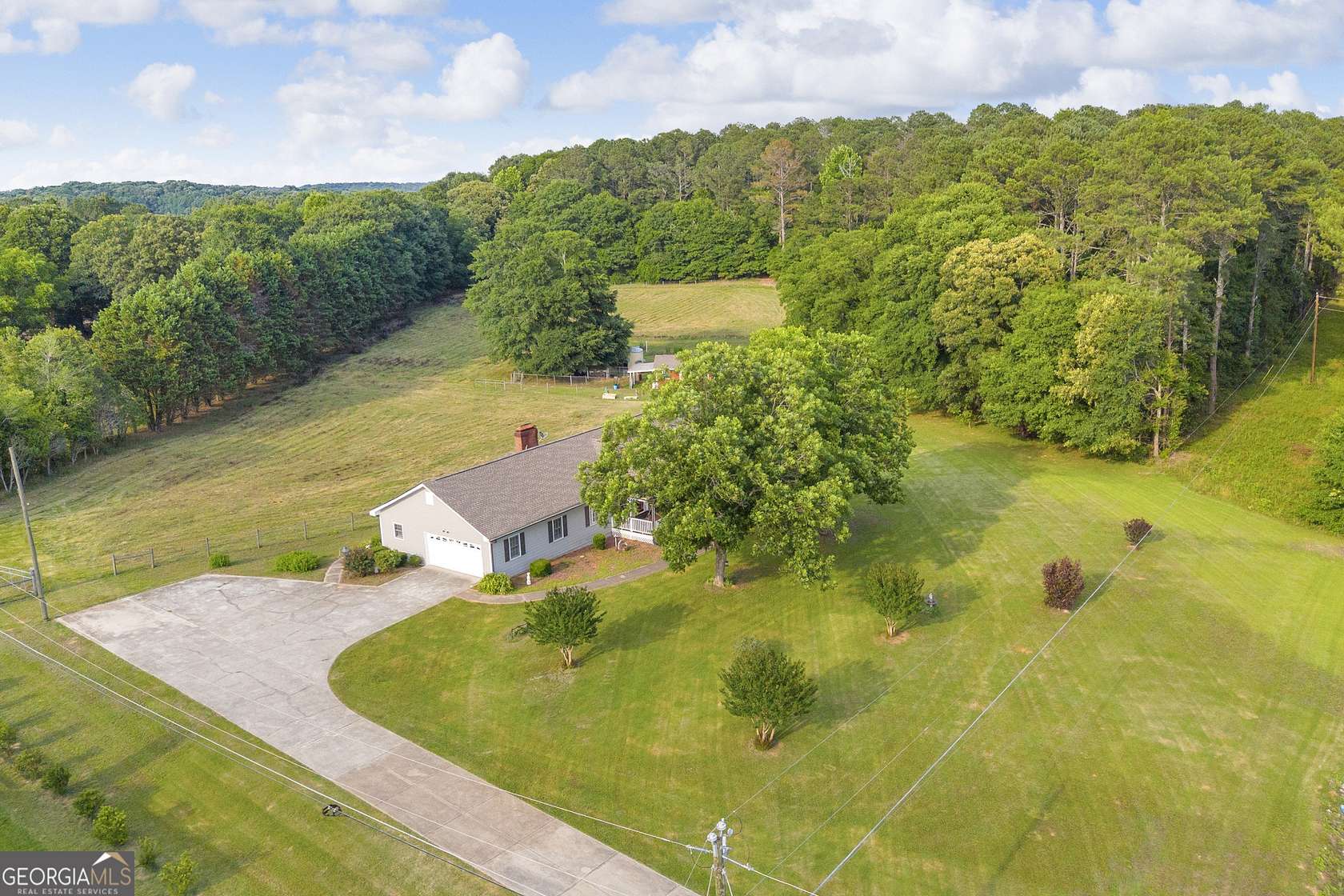 5.52 Acres of Land with Home for Sale in Covington, Georgia