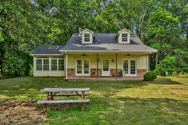 8.39 Acres of Land with Home for Sale in North Vernon, Indiana