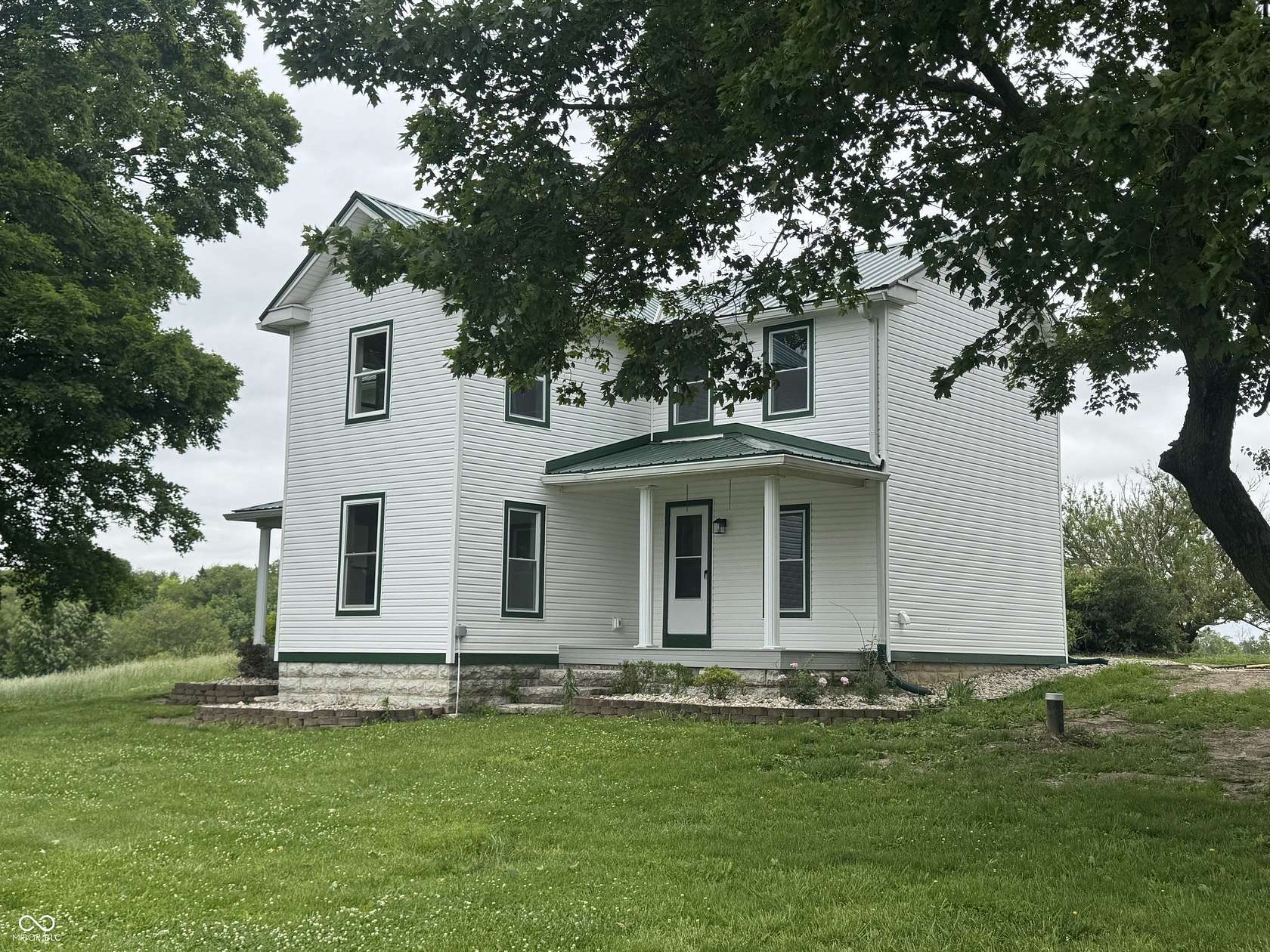 2 Acres of Land with Home for Lease in Waldron, Indiana