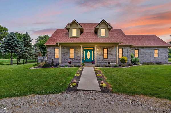 6 Acres of Land with Home for Sale in Bargersville, Indiana