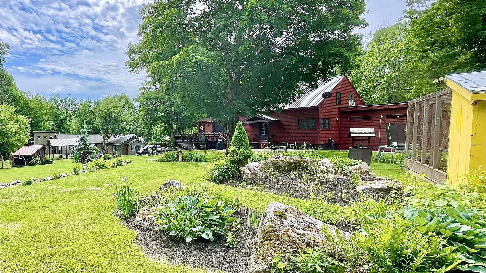 6 Acres of Land with Home for Sale in Rome, Maine