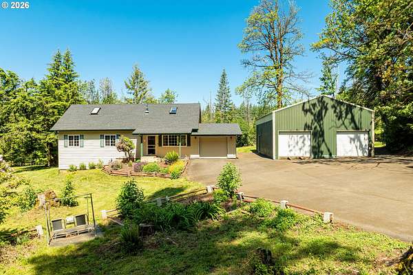 5 Acres of Land with Home for Sale in Washougal, Washington