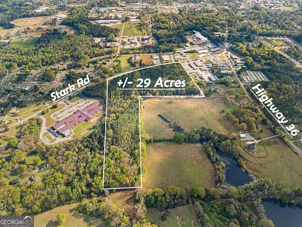 29 Acres of Land for Sale in Jackson, Georgia