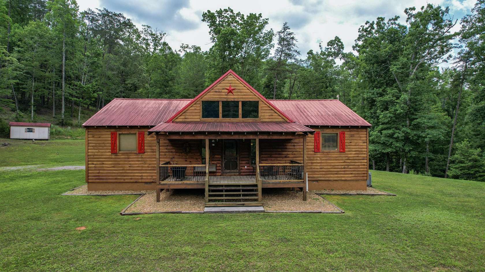40 Acres of Recreational Land with Home for Sale in Reliance, Tennessee
