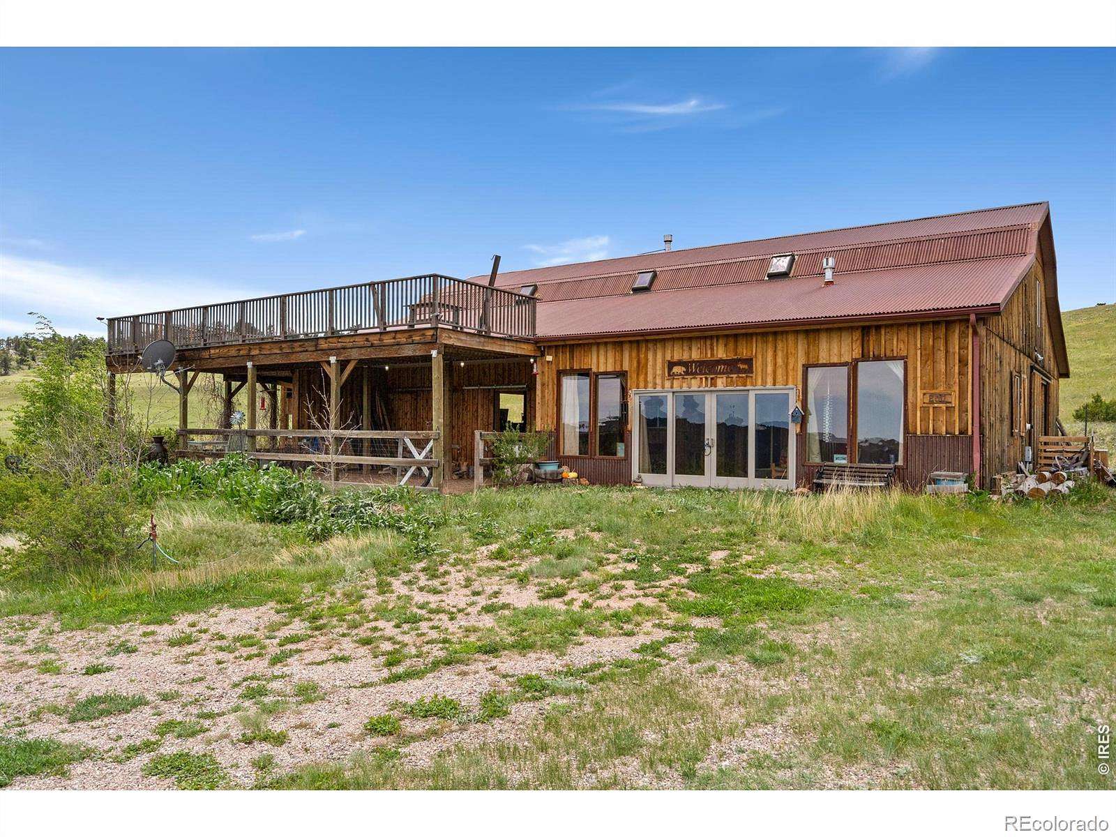 73.5 Acres of Land with Home for Sale in Livermore, Colorado