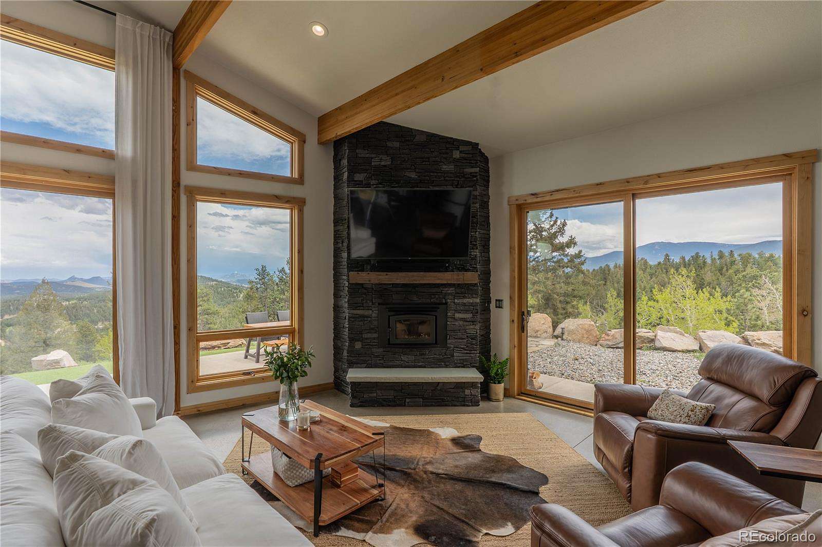 10.4 Acres of Land with Home for Sale in Bailey, Colorado