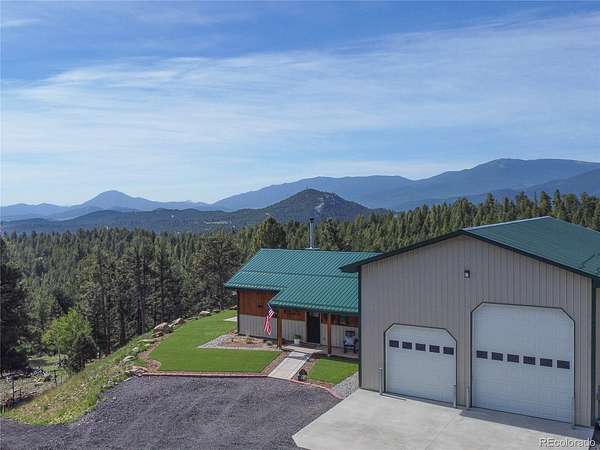 10.4 Acres of Land with Home for Sale in Bailey, Colorado