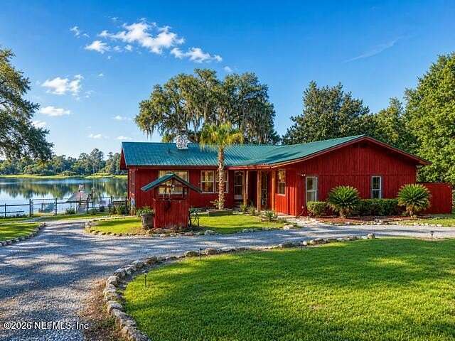 4 Acres of Land with Home for Sale in Pomona Park, Florida