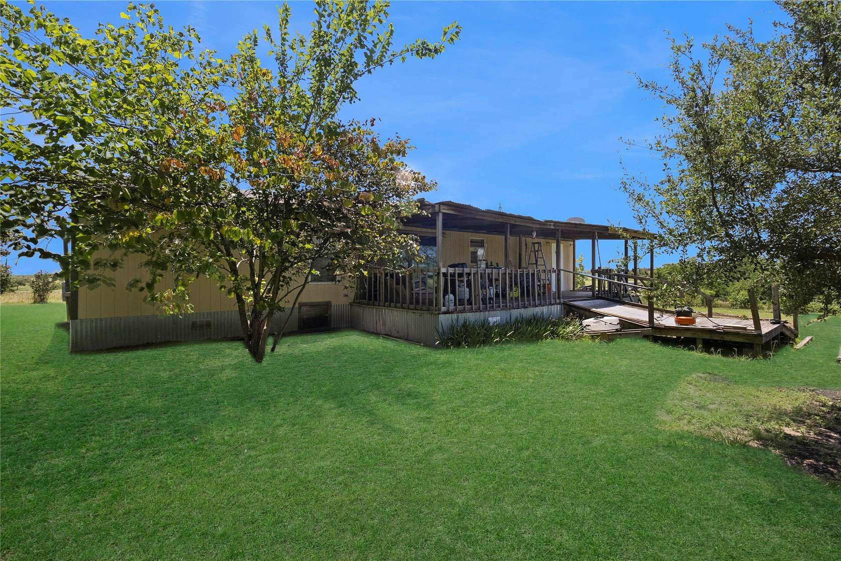 8.86 Acres of Land with Home for Sale in Ennis, Texas