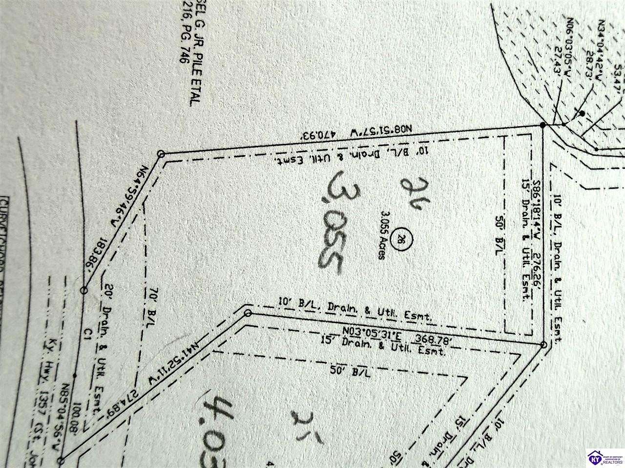 3 Acres of Land for Sale in Cecilia, Kentucky
