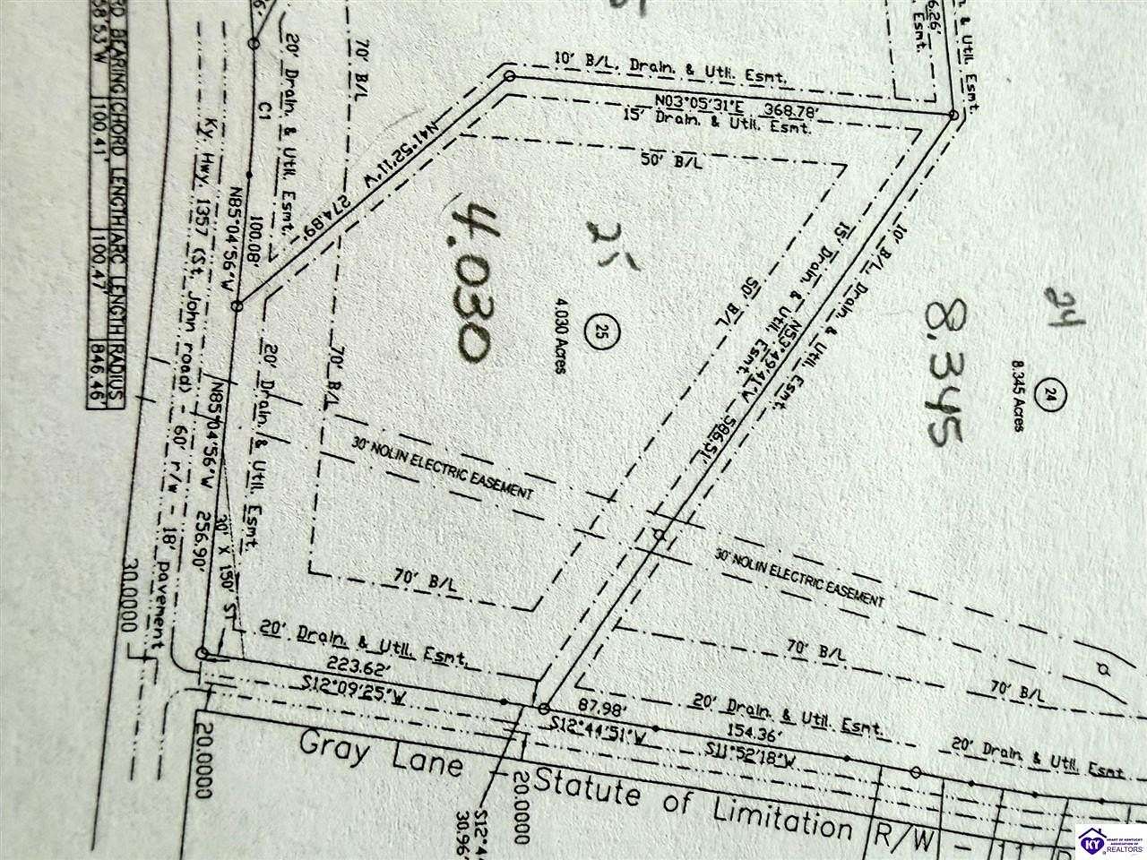 4 Acres of Residential Land for Sale in Cecilia, Kentucky