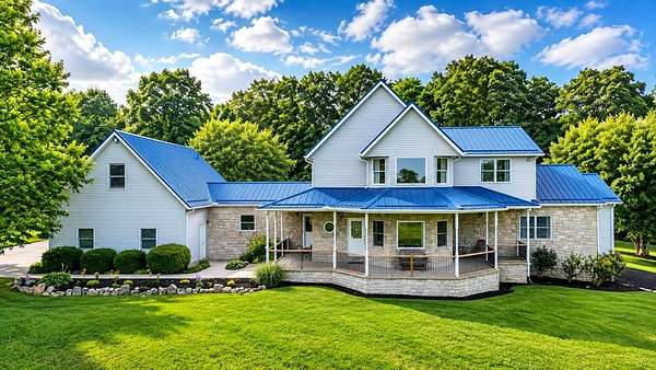 14.4 Acres of Land with Home for Sale in Mansfield, Ohio