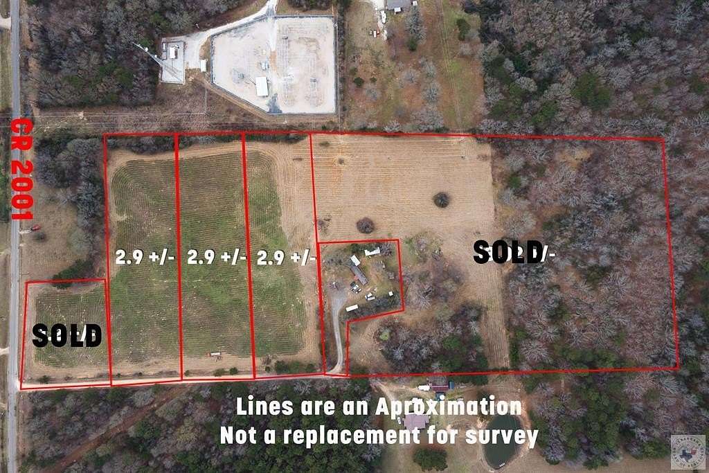 8.7 Acres of Residential Land for Sale in New Boston, Texas