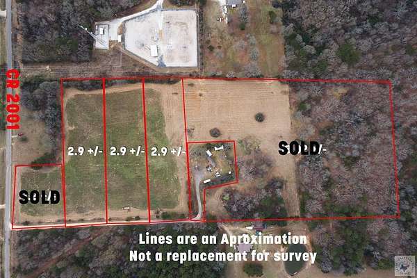 8.7 Acres of Residential Land for Sale in New Boston, Texas