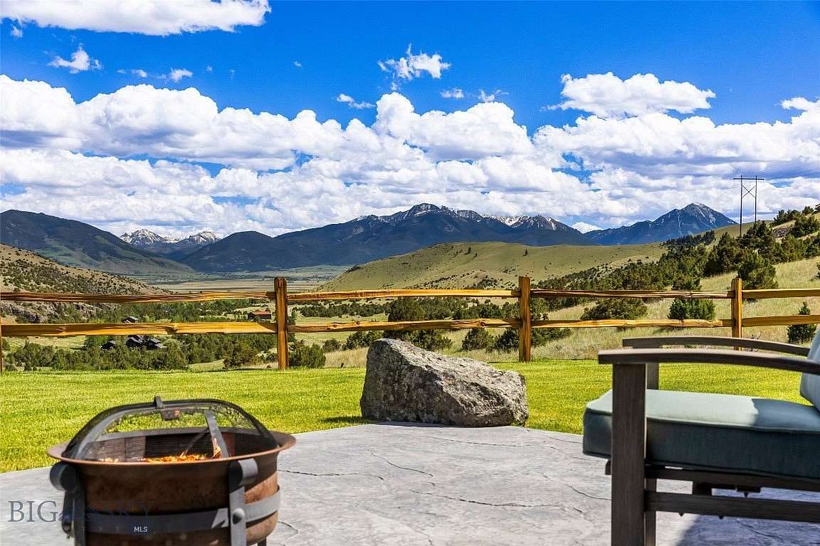 34.4 Acres of Agricultural Land with Home for Sale in Livingston, Montana