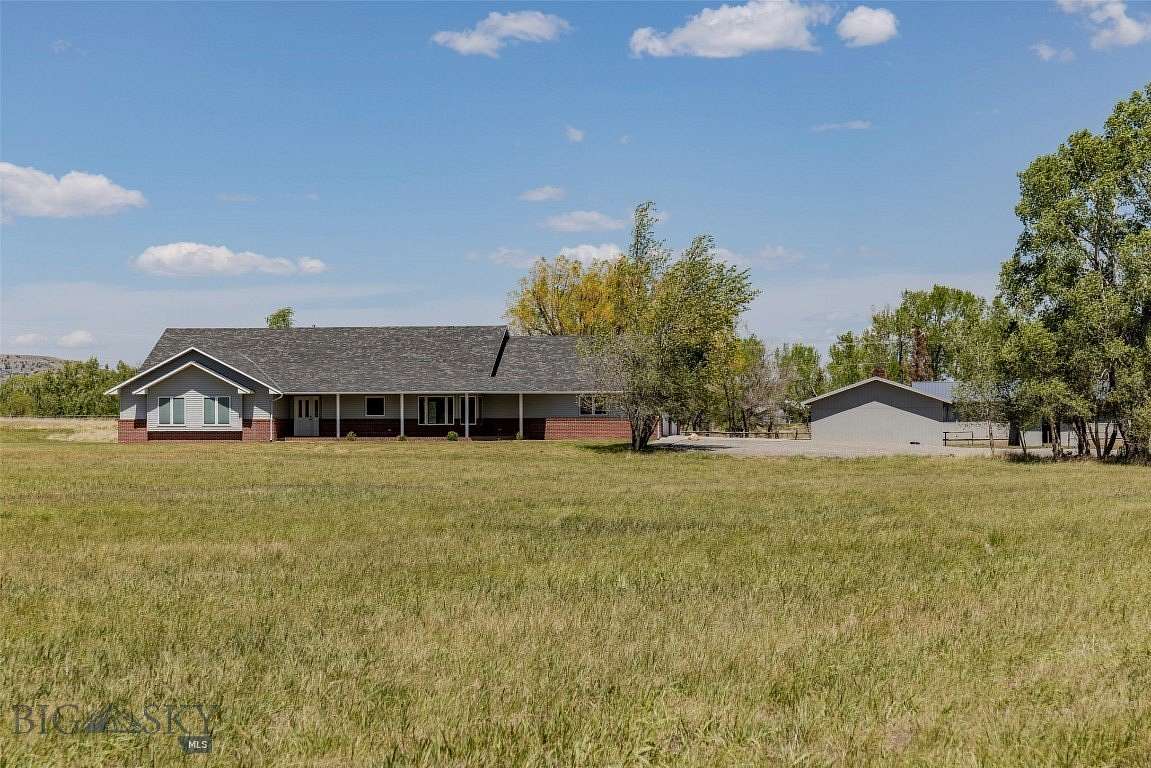 13.3 Acres of Land with Home for Sale in Big Timber, Montana