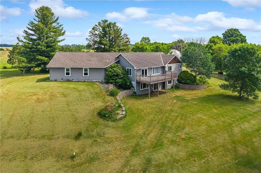 38.6 Acres of Agricultural Land with Home for Sale in Garfield Town, Wisconsin