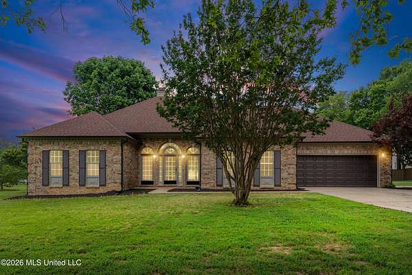 1.64 Acres of Land with Home for Sale in Hernando, Mississippi