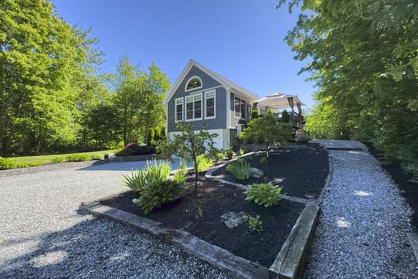 5.34 Acres of Land with Home for Sale in Waldoboro, Maine